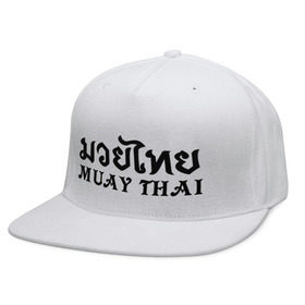 Кепка снепбек с прямым козырьком с принтом Muay Thai (Тайский бокс) , хлопок 100% |  | muay | thai | бокс | муай | тай | тайланд