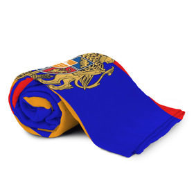 Плед 3D с принтом Герб и флаг Армении , 100% полиэстер | закругленные углы, все края обработаны. Ткань не мнется и не растягивается | armenia | армения | герб | флаг