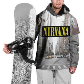 Накидка на куртку 3D с принтом Nirvana , 100% полиэстер |  | Тематика изображения на принте: nirvana