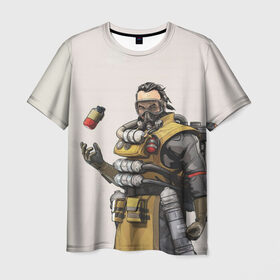 Мужская футболка 3D с принтом Apex Legends , 100% полиэфир | прямой крой, круглый вырез горловины, длина до линии бедер | apex | battle royale | legends | titanfall | апекс | легенды | тайтанфол | титанфол