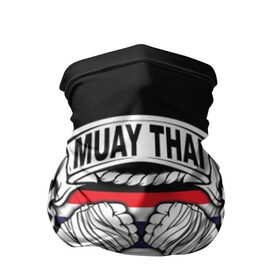 Бандана-труба 3D с принтом Muay Thai , 100% полиэстер, ткань с особыми свойствами — Activecool | плотность 150‒180 г/м2; хорошо тянется, но сохраняет форму | fight | muay thai | thai boxing | ufc | бокс | ката | кикбоксин | лаос | лоу кик | муай | мьянма | поединок | таиланд | тай | тайский | таолу